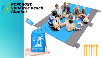 POPCHOSE Sand Free Beach Blanket
