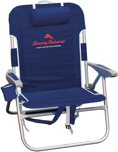 Tommy Bahama Big Boy 4-Position Folding Backpack Chair