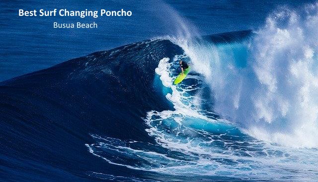 Best Surf Changing Poncho