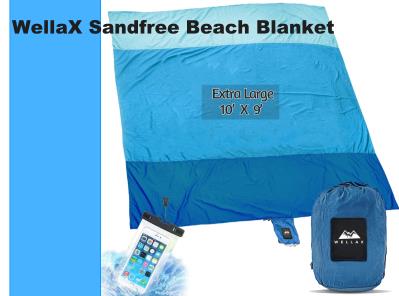 WellaX Sandfree Beach Blanket