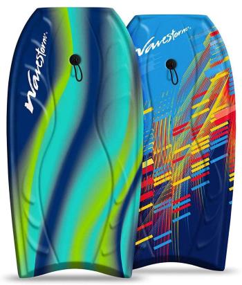 Wavestorm 40" Bodyboard 2-Pack, Blue red and Blue Yellow