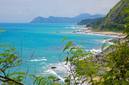 Beaches and mountains