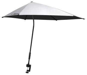 G4Free UPF 50+ Adjustable Beach Umbrella XL with Universal Clamp for Chair