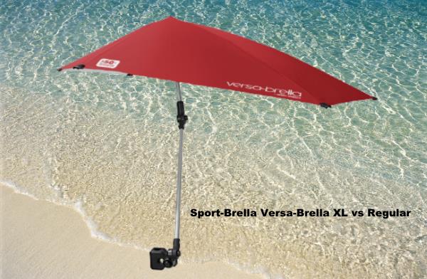 Sport-Brella Versa-Brella XL vs Regular